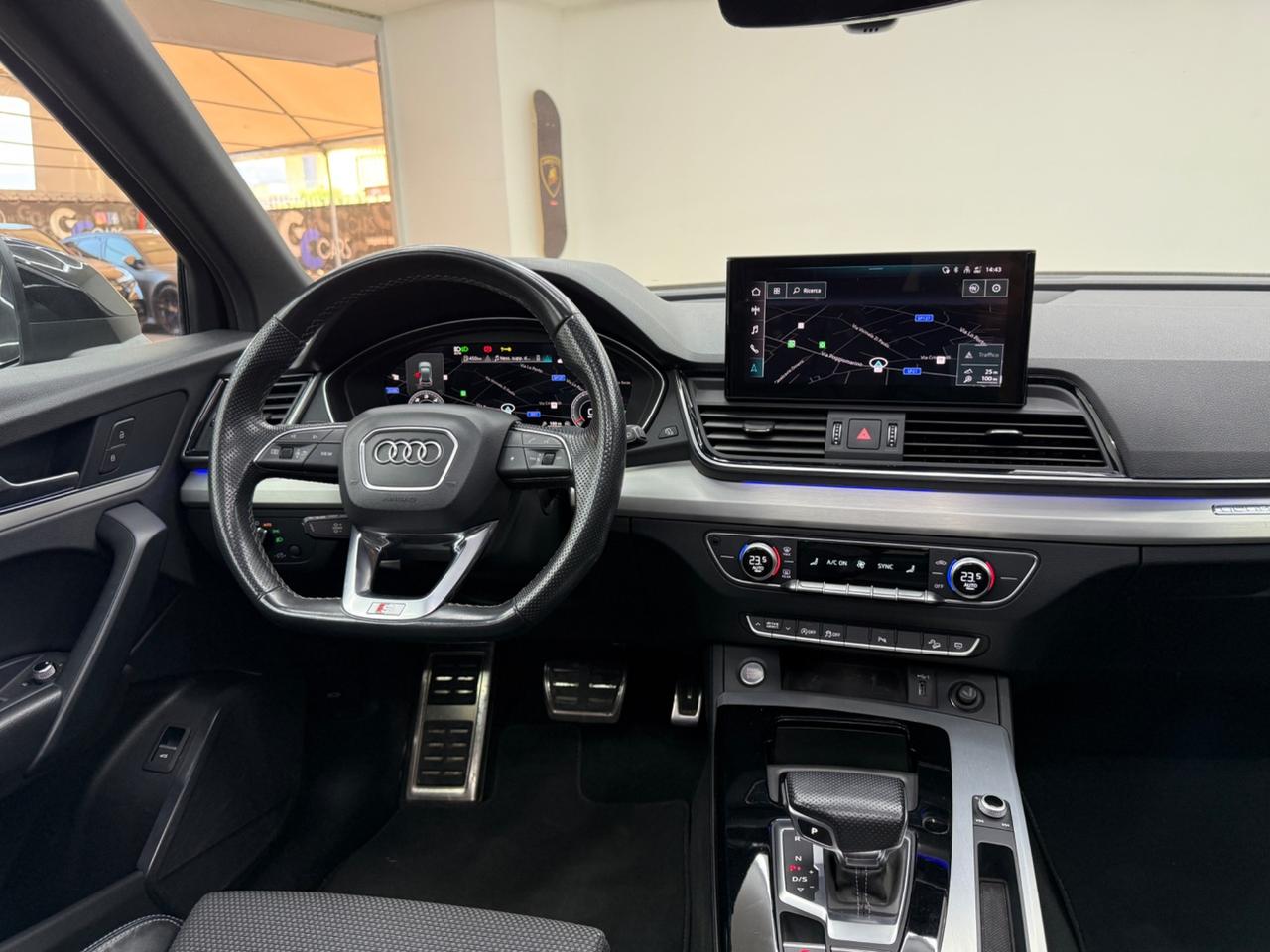 Audi Q5 40 TDI 204 CV S line plus UNICOPRO ITA FULL