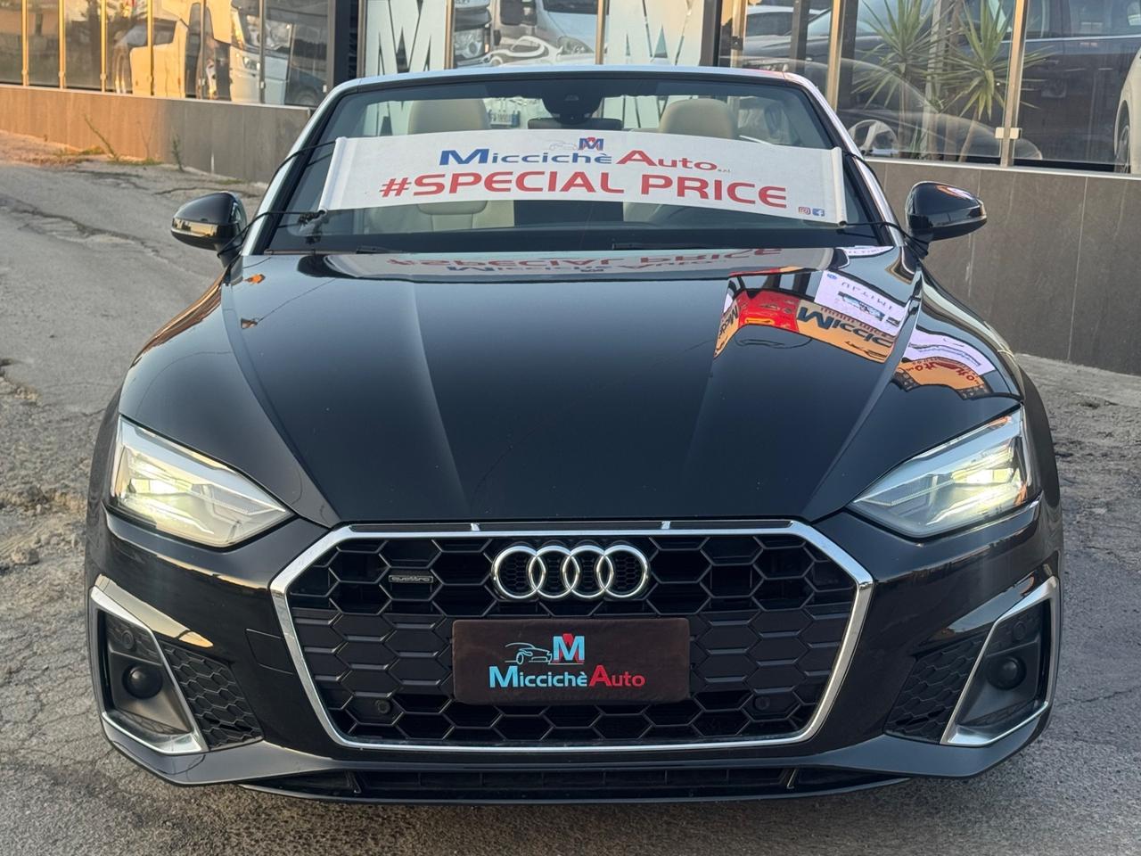 AUDI A5 CABRIO 2.0 TDI 204 CV MHEV S-LINE QUATTRO FULL IVA