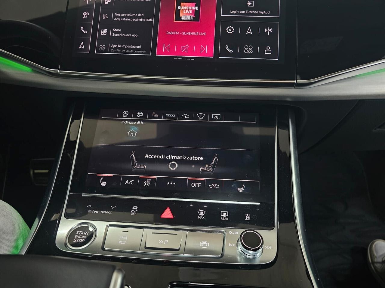 Audi Q8 50 TDI S-TRONIC 286CV LASER MATRIX TETTO PANORAMICO APRIBILE BANG & OLUFSEN CERCHI 23'