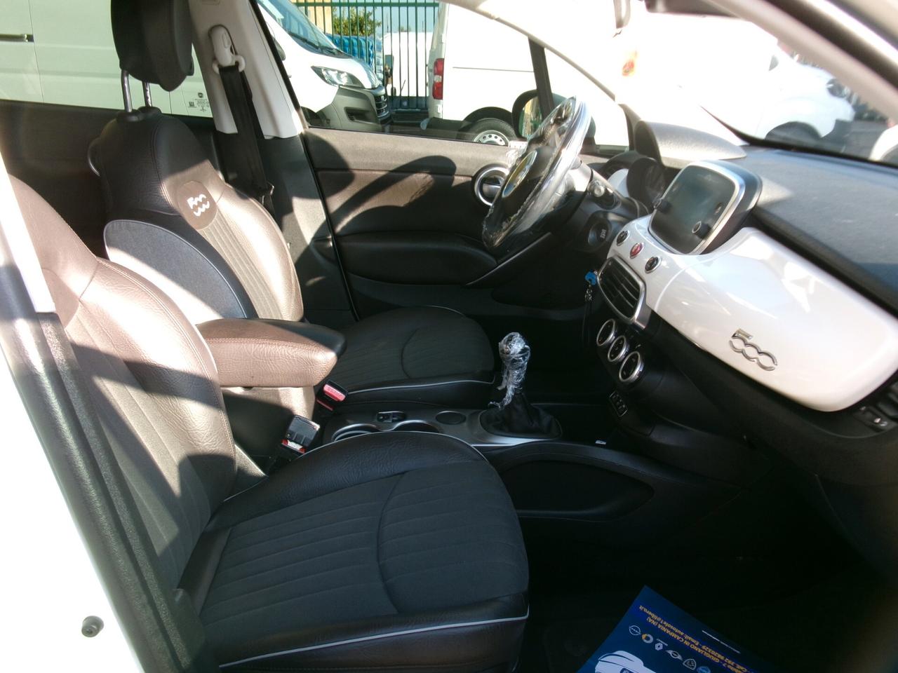 Fiat 500X 1.6 MULTIJET 120CV E6 LOUNGE PELLE/NAVI/RETROCAMERA/LED/BLOCKSHAFT