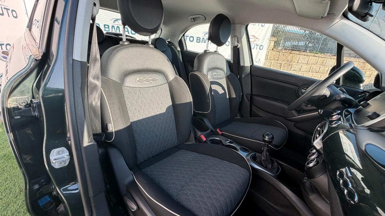Fiat 500X 1.3 MultiJet 95 CV City Cross KM CERTIFICATI GARANZIA 12 MESI
