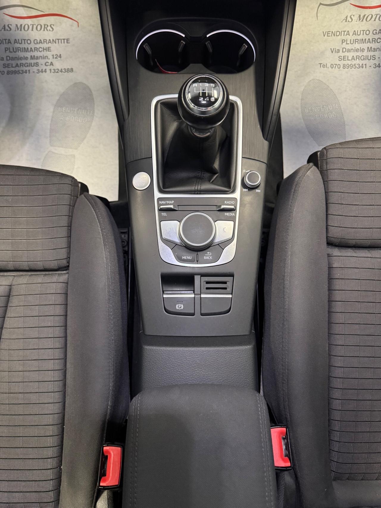 Audi A3 SPB 30 TDI 1.6 116 CV Sport FINANZIABILE