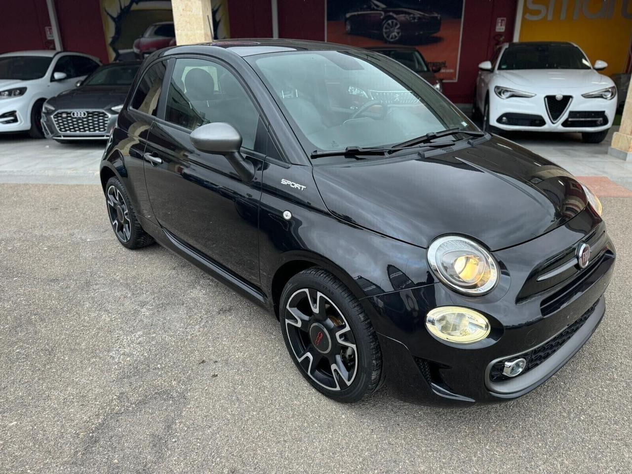 Fiat 500 1.0 Hybrid Sport cockpit tetto