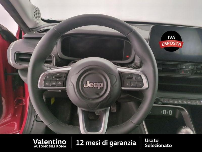 Jeep Avenger 1.2 Turbo 100 CV Altitude