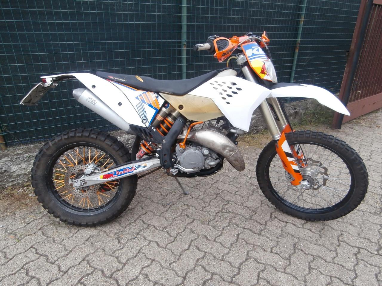 Ktm 125 EXC del 2008 compreso trapasso-tagliando-garanzia