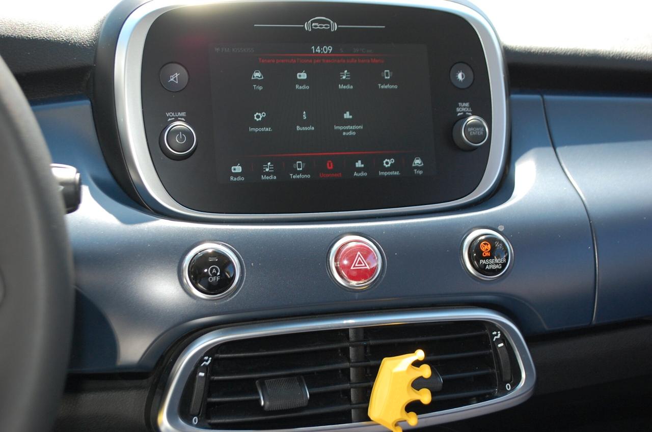 Fiat 500X 1.3 mjet 95CV Club Uff Italy Lega Full Led USB