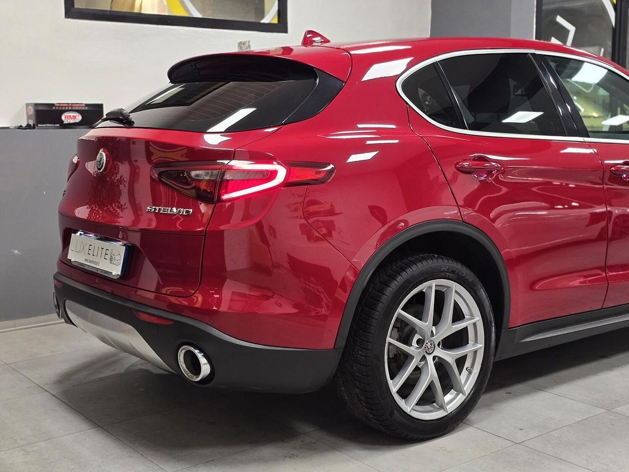 Alfa Romeo Stelvio 2.0 TURBO 280 CV AT8 Q4 ROSSO ALFA_SOLO 74MILA KM!