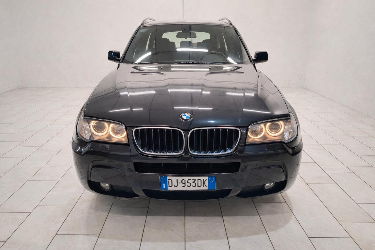Bmw X3 2.0D M SPORT 150CV 2008 KM CERTIFICATI NAVI BXENON