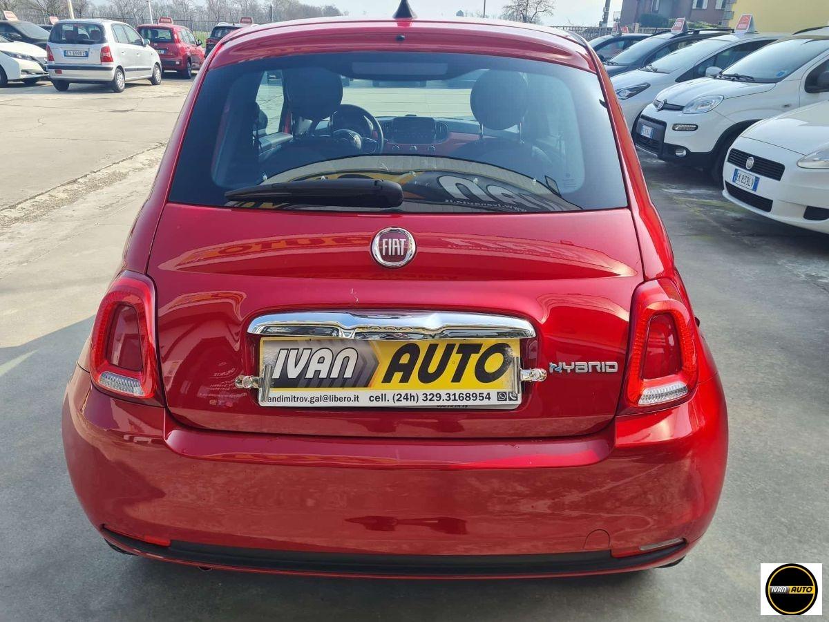 FIAT 500 Hybrid-35.000 Km-Neopatentati-Anno 2023