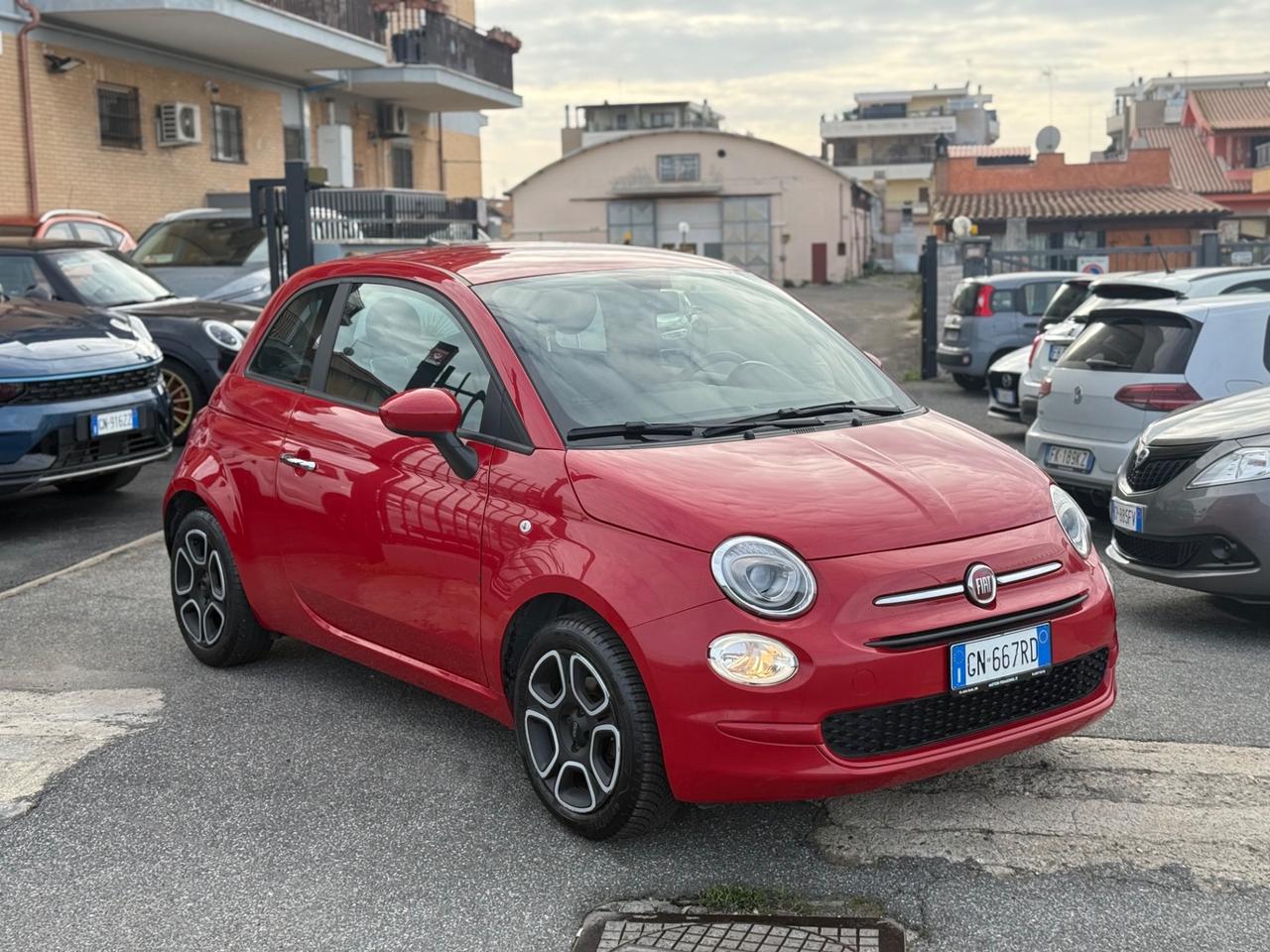FIAT 500 1.0 hybrid Club 70cv Rosso Passione Uff.