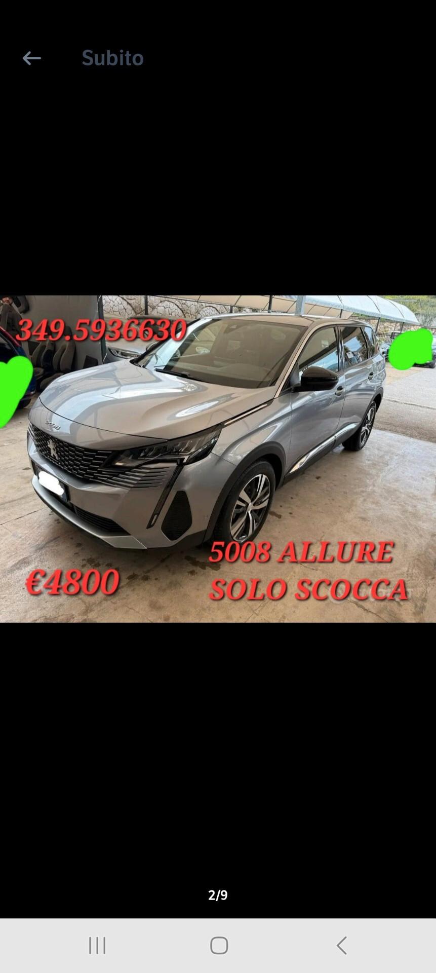 Peugeot 5008 incidentata sinistrata mondialcars 023