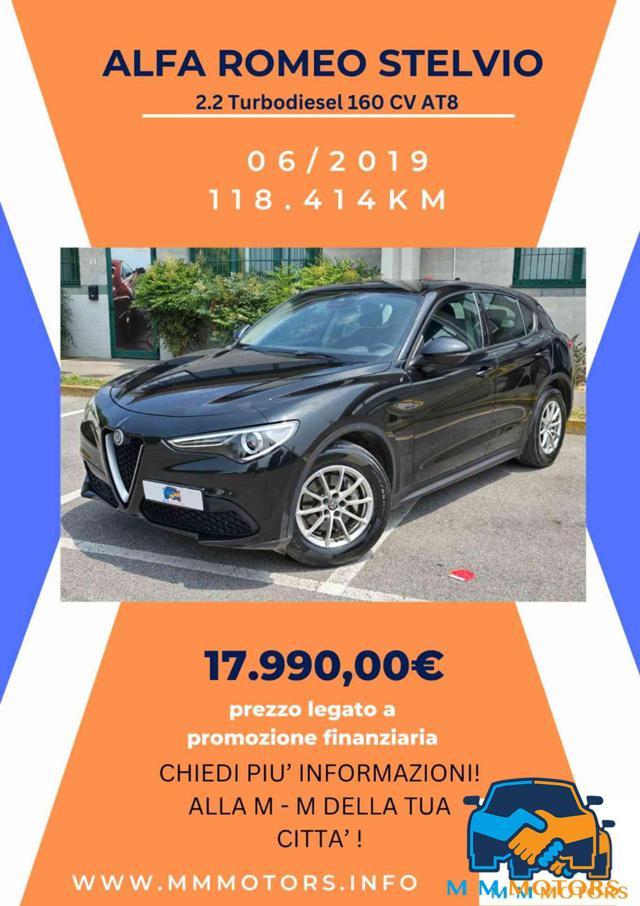 ALFA ROMEO Stelvio 2.2 Turbodiesel 160 CV AT8 RWD Sport-Tech
