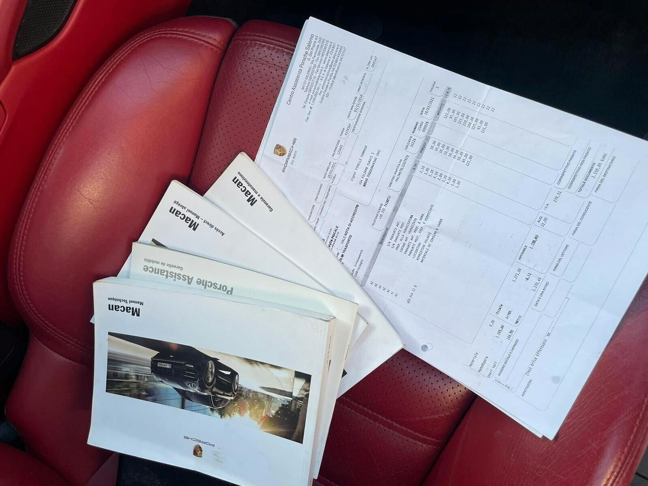 Porsche Macan 3.0 S Diesel , ALL. TURBO, INTERNI ROSSI, TETTO, FULL FULL