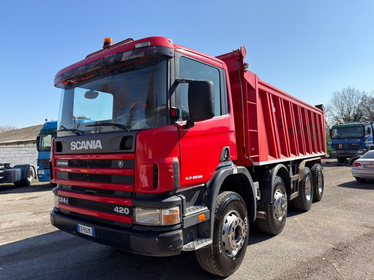 Scania 124c420 8x4