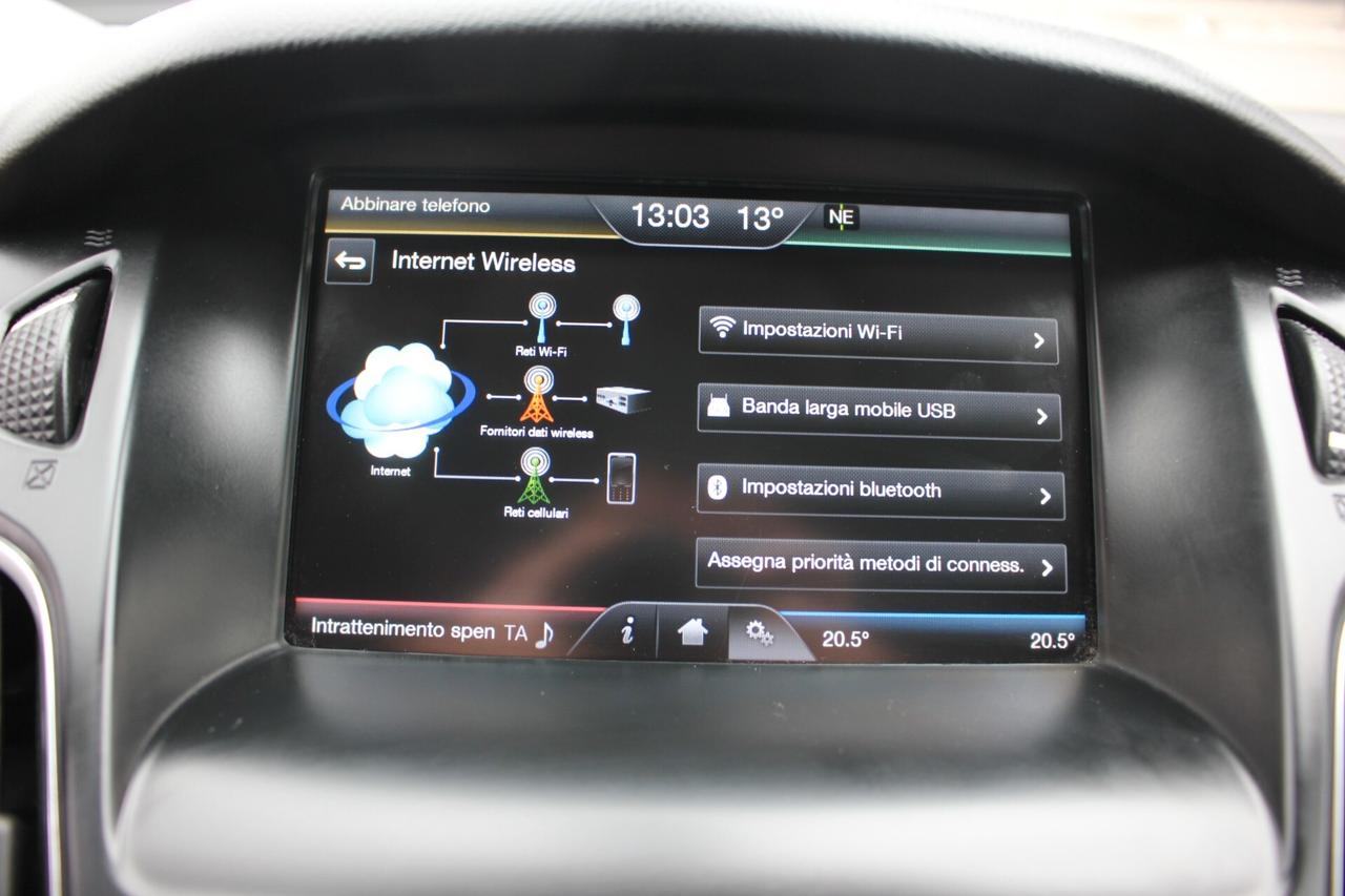 focus sw titanium-1.5 120cv-navi-camera-unipro