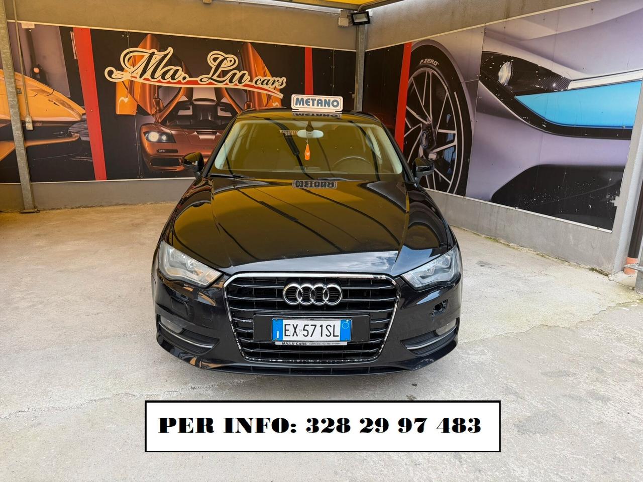 Audi A3 SPB G-tron 1.4cc metano 12 mesi garanzia-2014