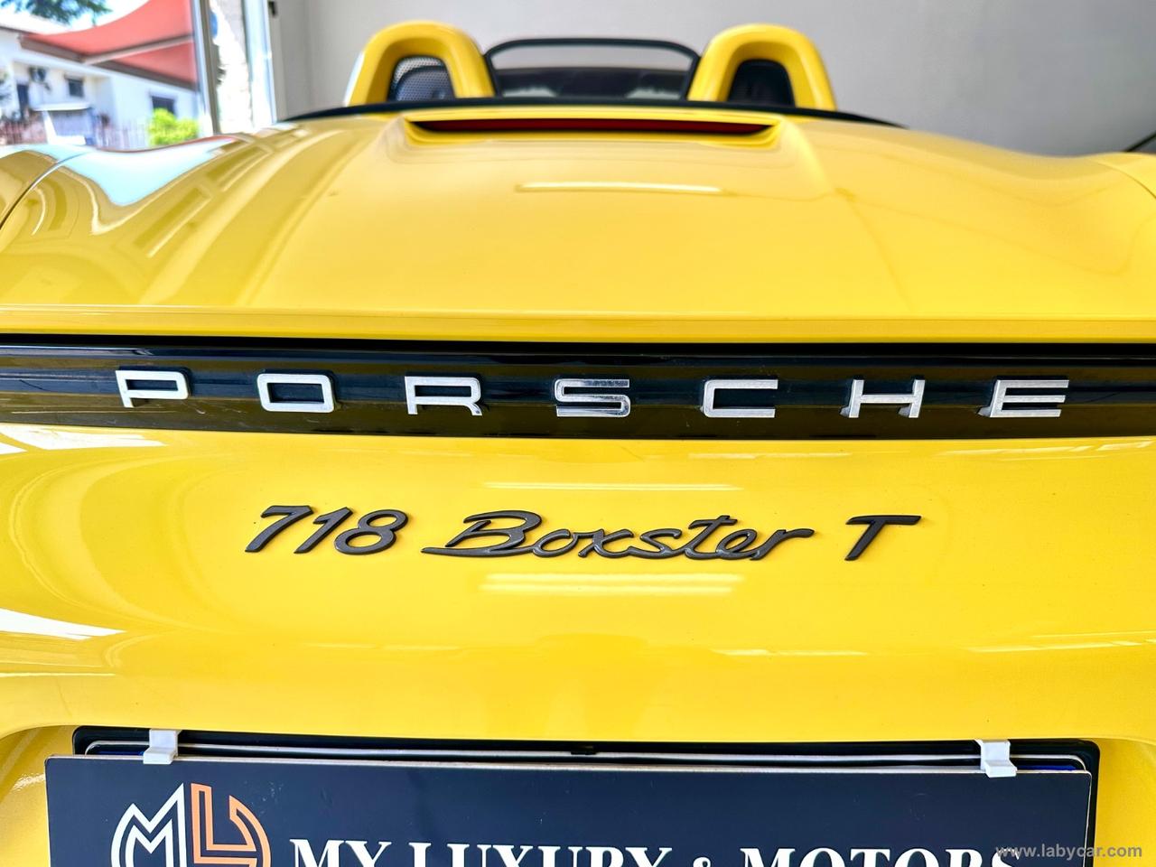 PORSCHE 718 Boxster T CERTIFICATA