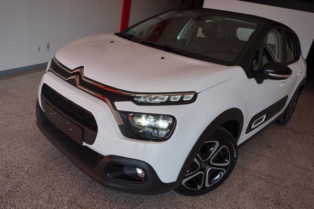 CITROEN C3 1.2 PURETECH 83CV SeS SHINE ( FARI LED - CRUISE - NAVI - MIRROR - SENSORI POST. - TELECAMERA POST. - TETTO BICOLORE )