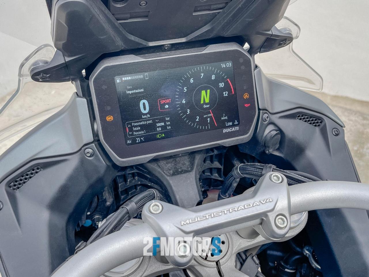 Ducati Multistrada V4 travel&radar aviator