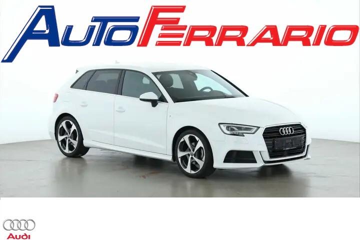 Audi A3 S LINE DOPPIO VRTUAL KOPTIT SENS PARK DOPPI CRUISE CONTROL VETRI SCURI 18" OPZIONABILE