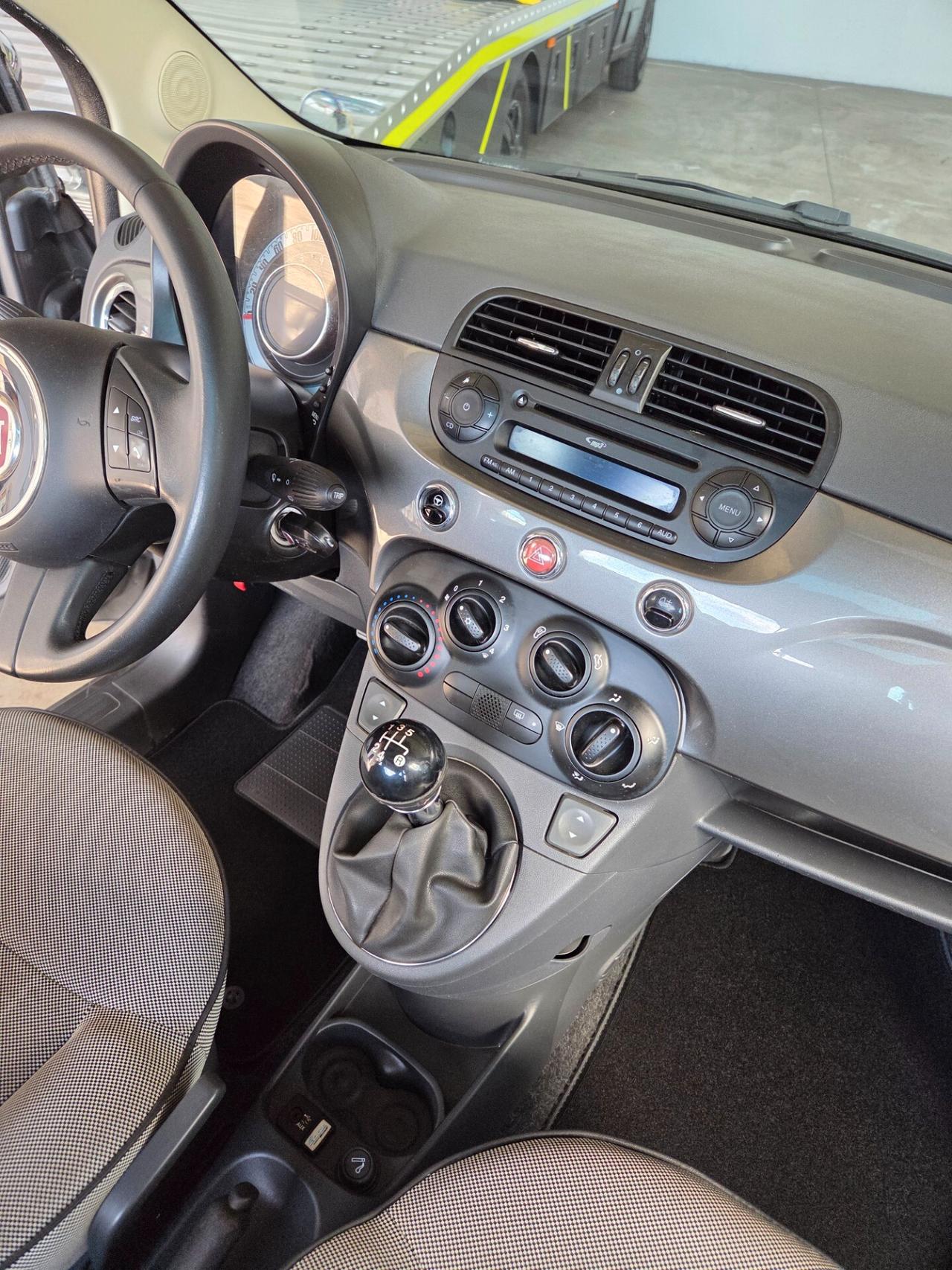 Fiat 500 1.2 Lounge, Tetto Panoramico, Euro 6B, Garanzia, 2014