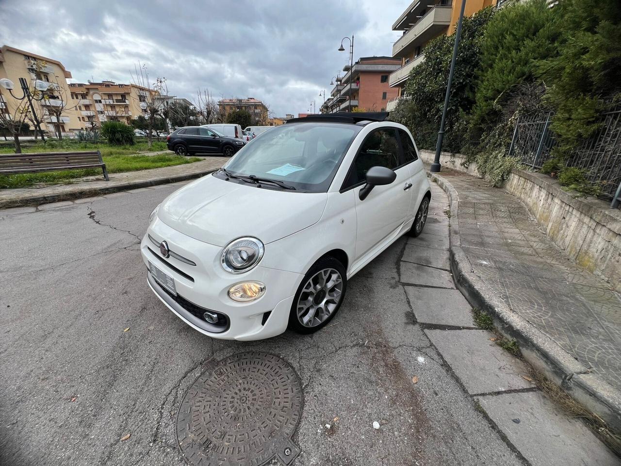 Fiat 500s 1.2 gpl CAMBIO TFT NAVIGATORE R16