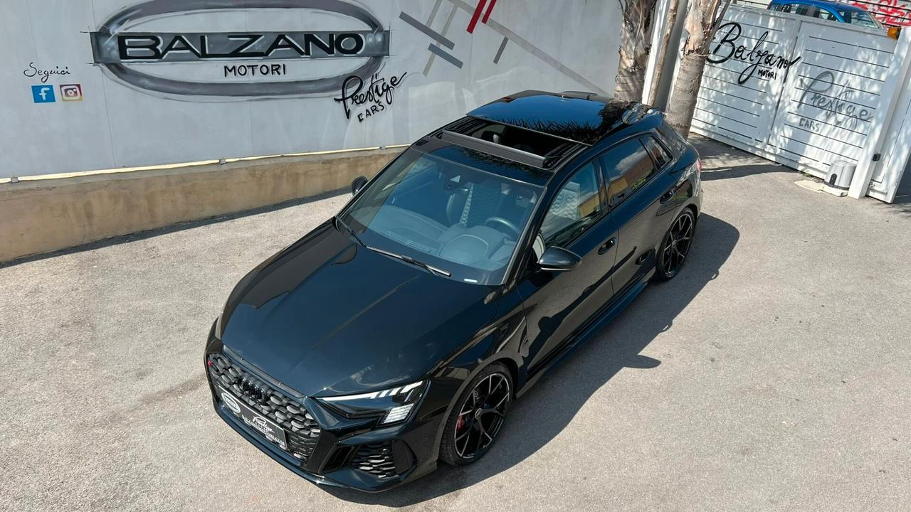 AUDI RS3 SPORTBACK 2.5 TFSI 2024 TETTO APRIBILE