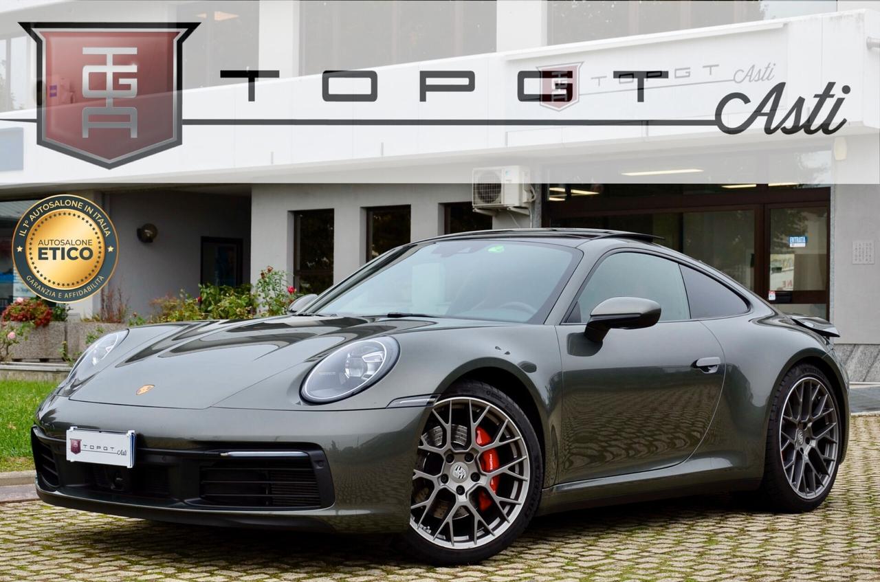 Porsche 911 992 3.0 PDK 450cv Carrera 4S, PORSCHE APPROVED, UFF ITALIANA, SCARICO, TETTO, EURO 6D, PERMUTE