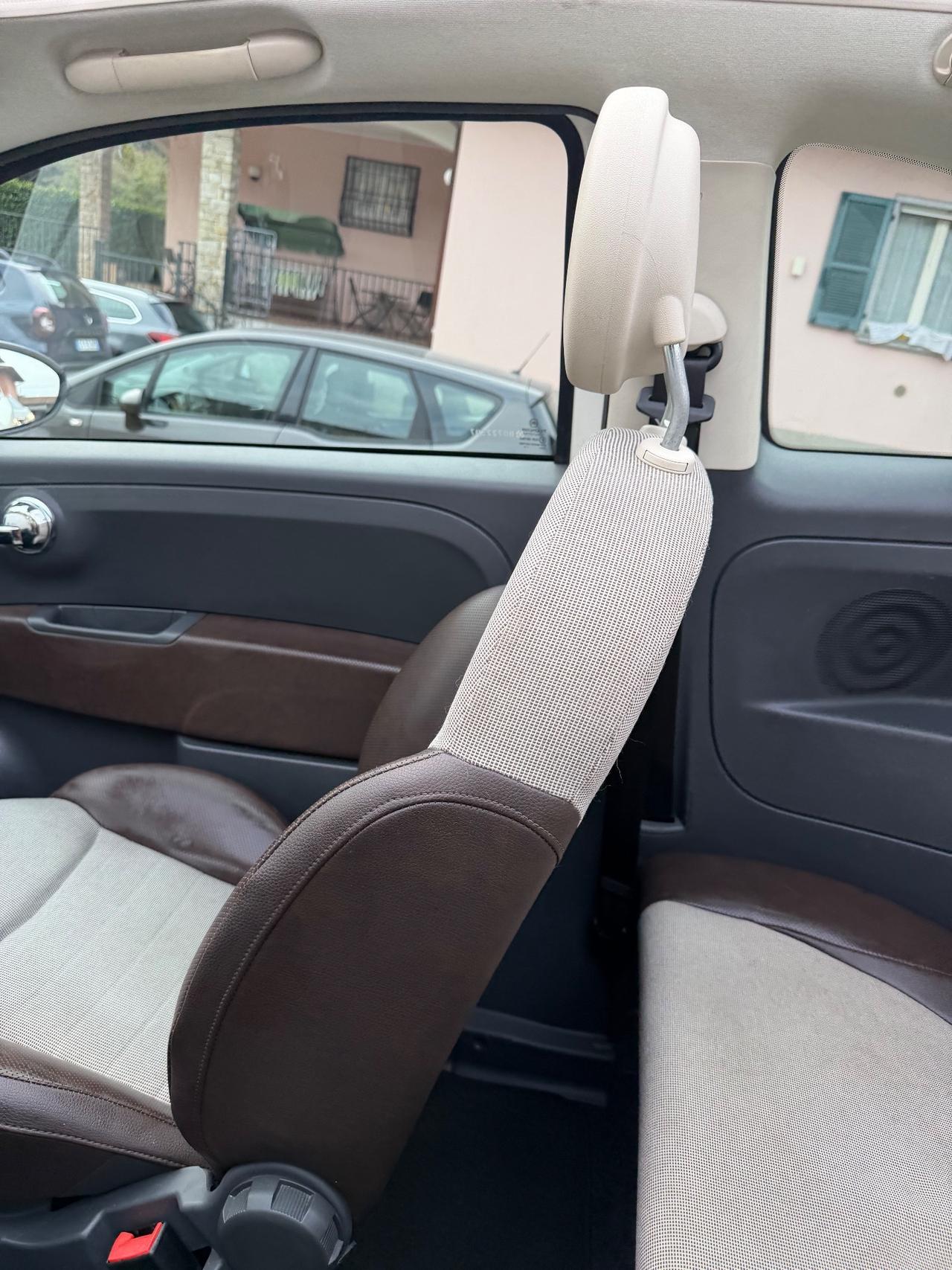 Fiat 500C LOUNGE KMCERT GARANZ UNICOPR