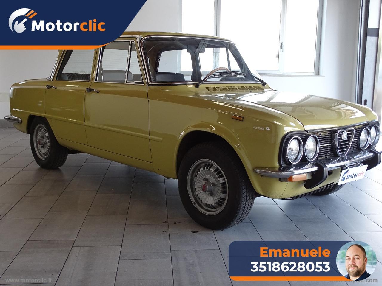 ALFA ROMEO GIULIA SUPER 1.3 NUOVA SUPER CONSERVATA