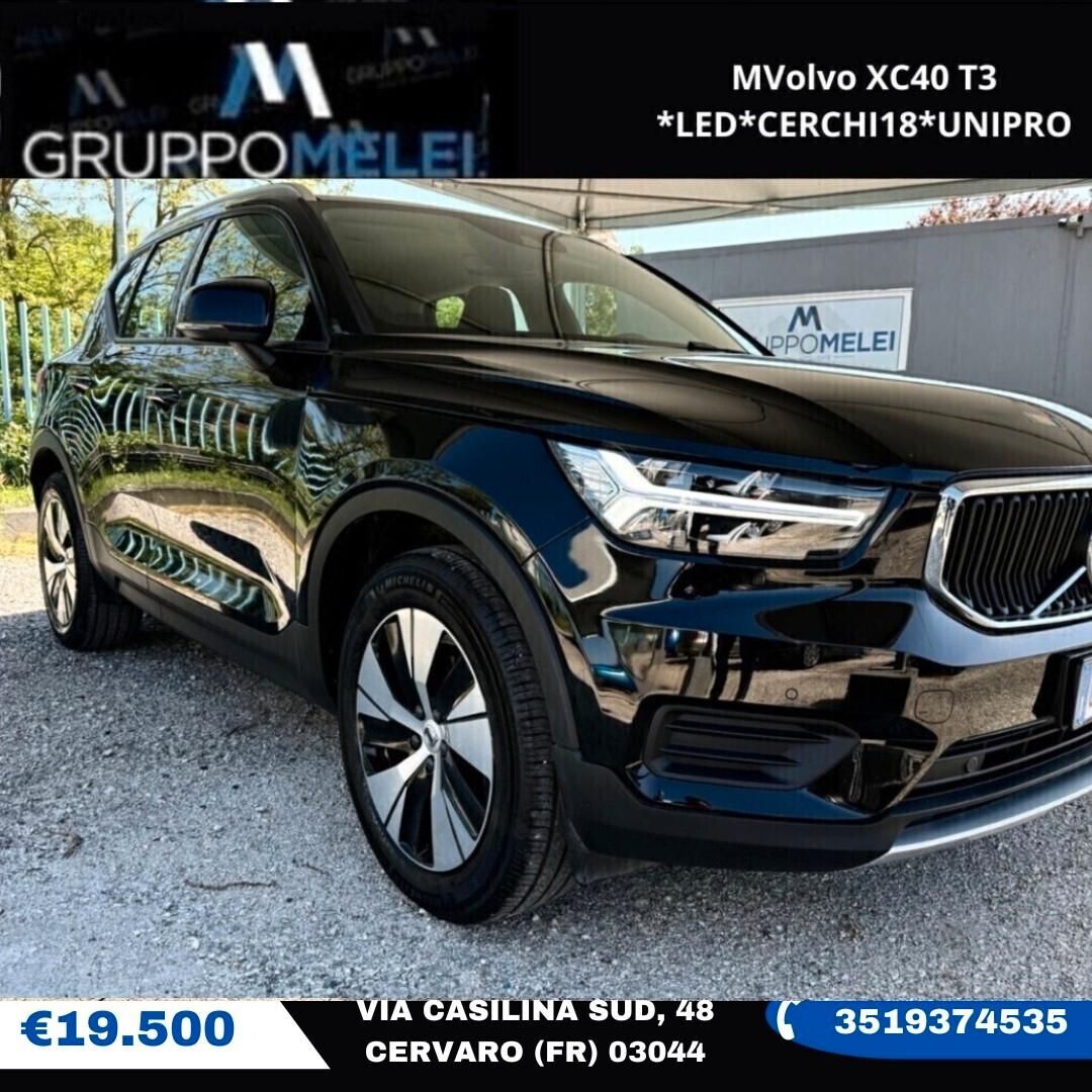 Volvo XC40 T3 *LED*CERCHI18*UNIPRO
