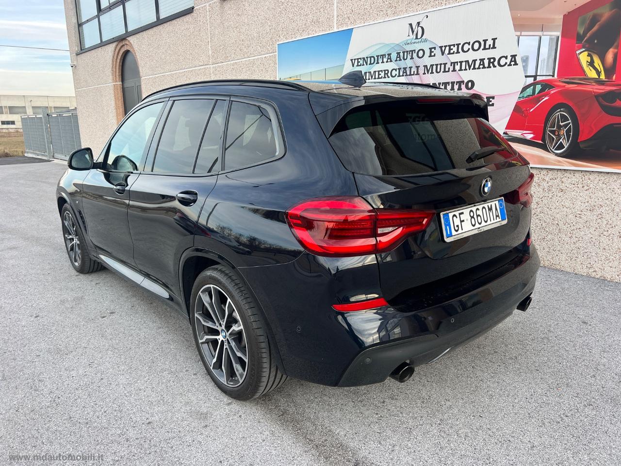 BMW X3 xDrive20d 48V Msport TETTO 20 CAMERA TAGLIANDI BMW