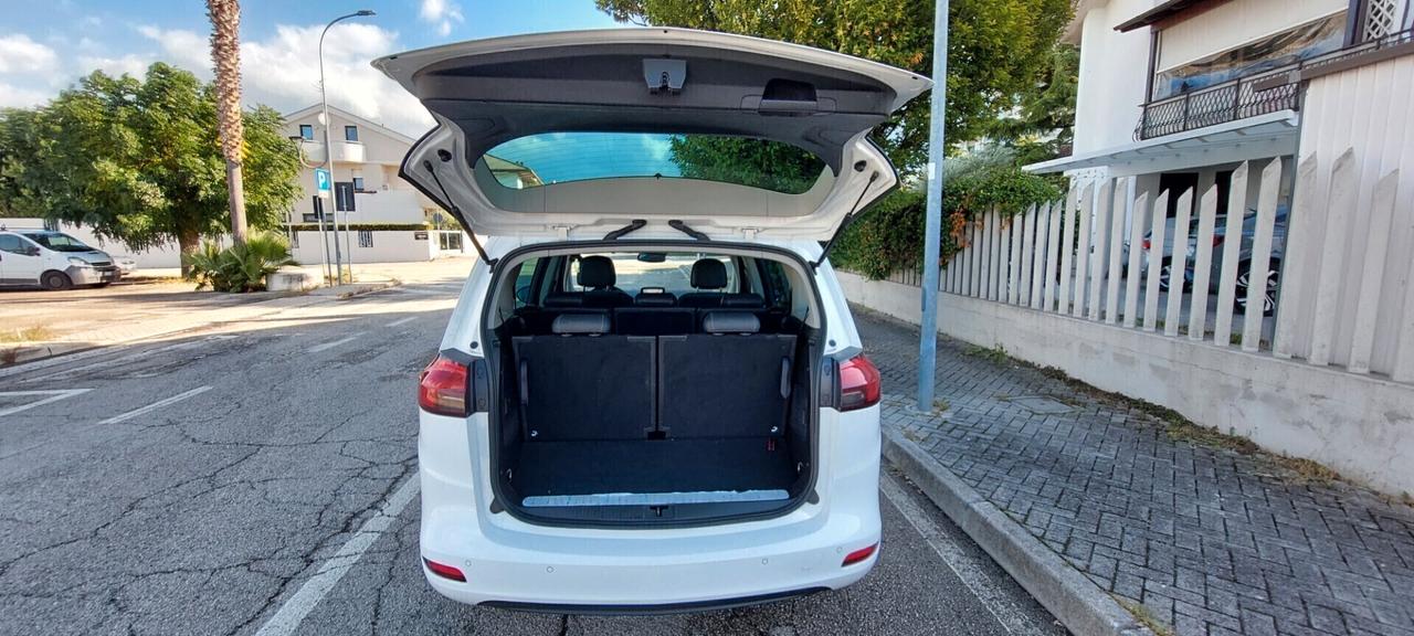 ZAFIRA 7 POSTI 1,6 METANO DI SERIE 150 CV COSMO NAVIGATORE SENSORI TELEFONO CRUISE CONTROL