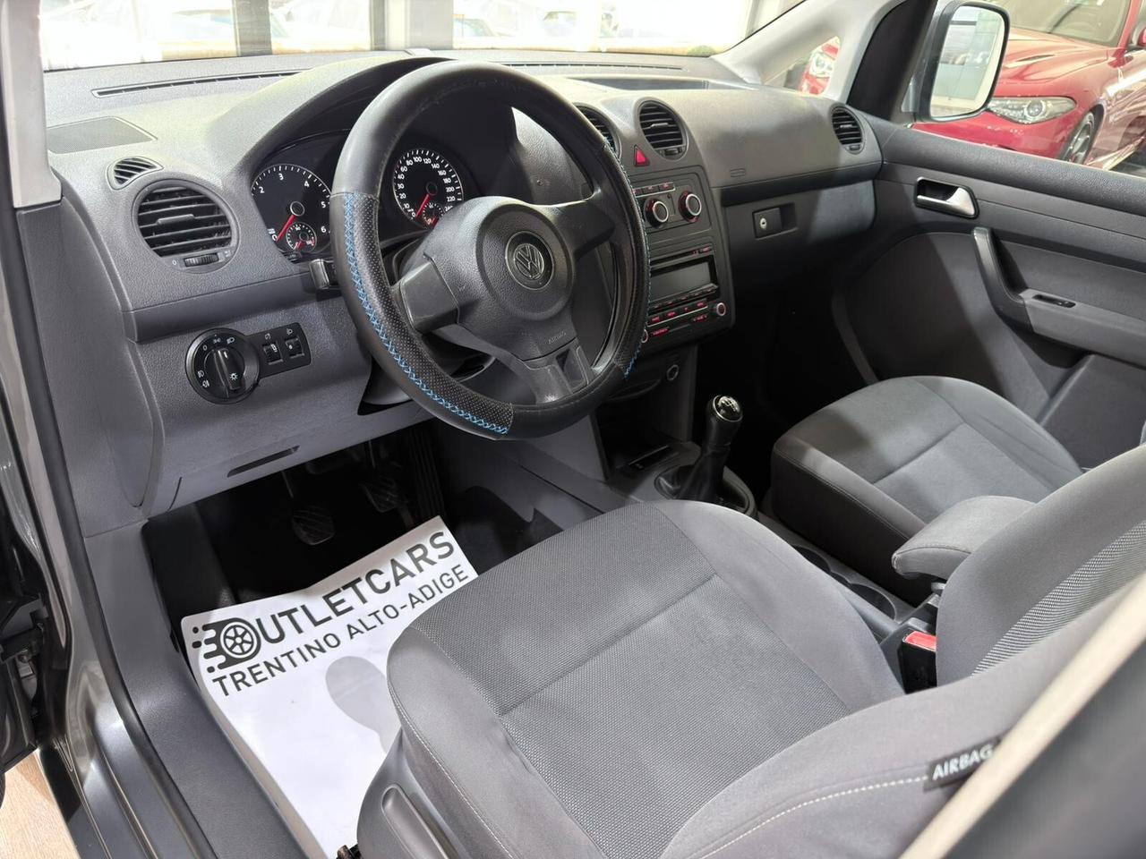 VW CADDY MAXI 1.6 TDI 102CV 7POSTI GANCIO TRAINO