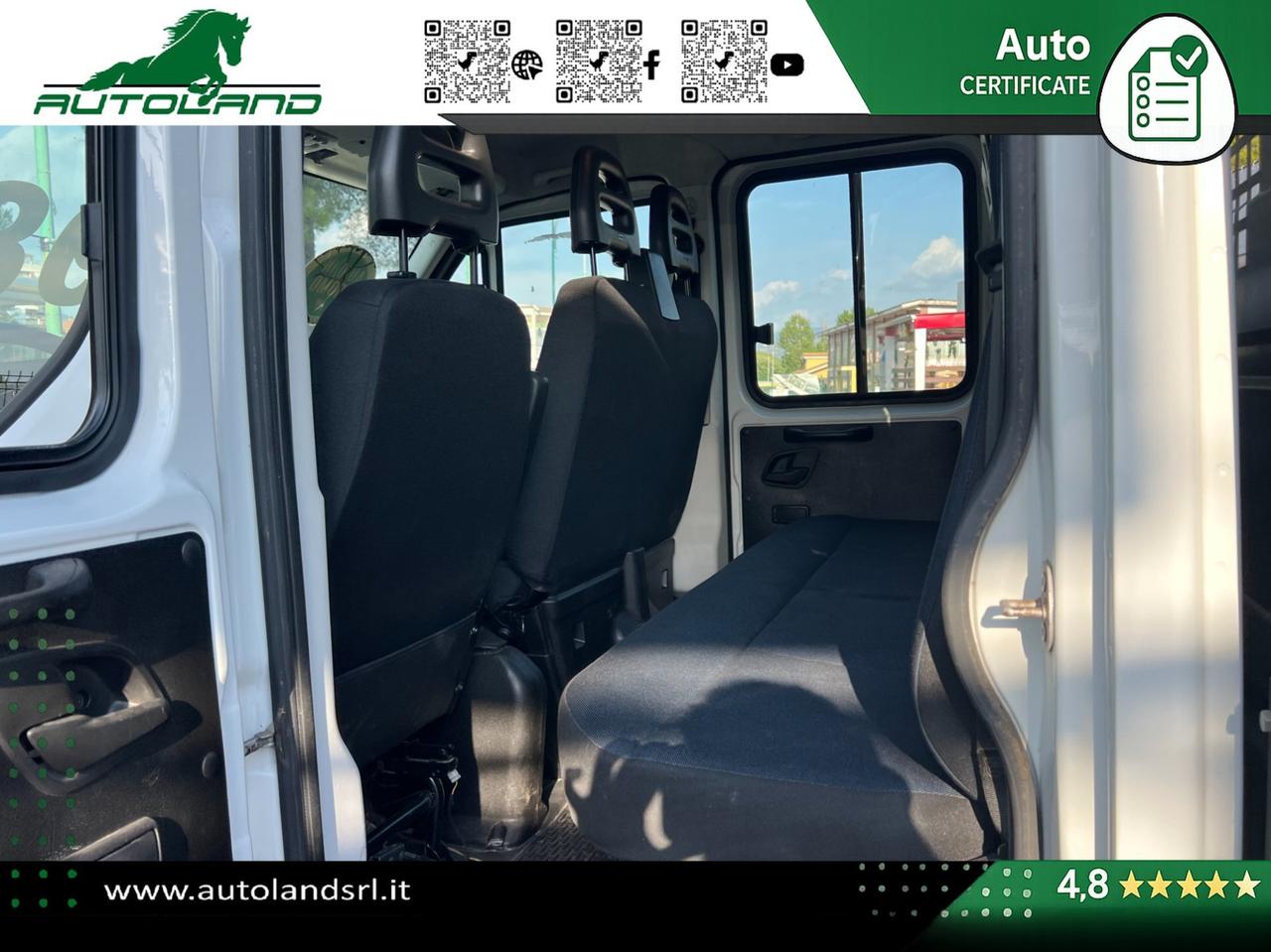 IVECO Daily 35 S14 D 3750 Doppia Cabina - WEBASTO - Clima Automatico - Gancio - Traino