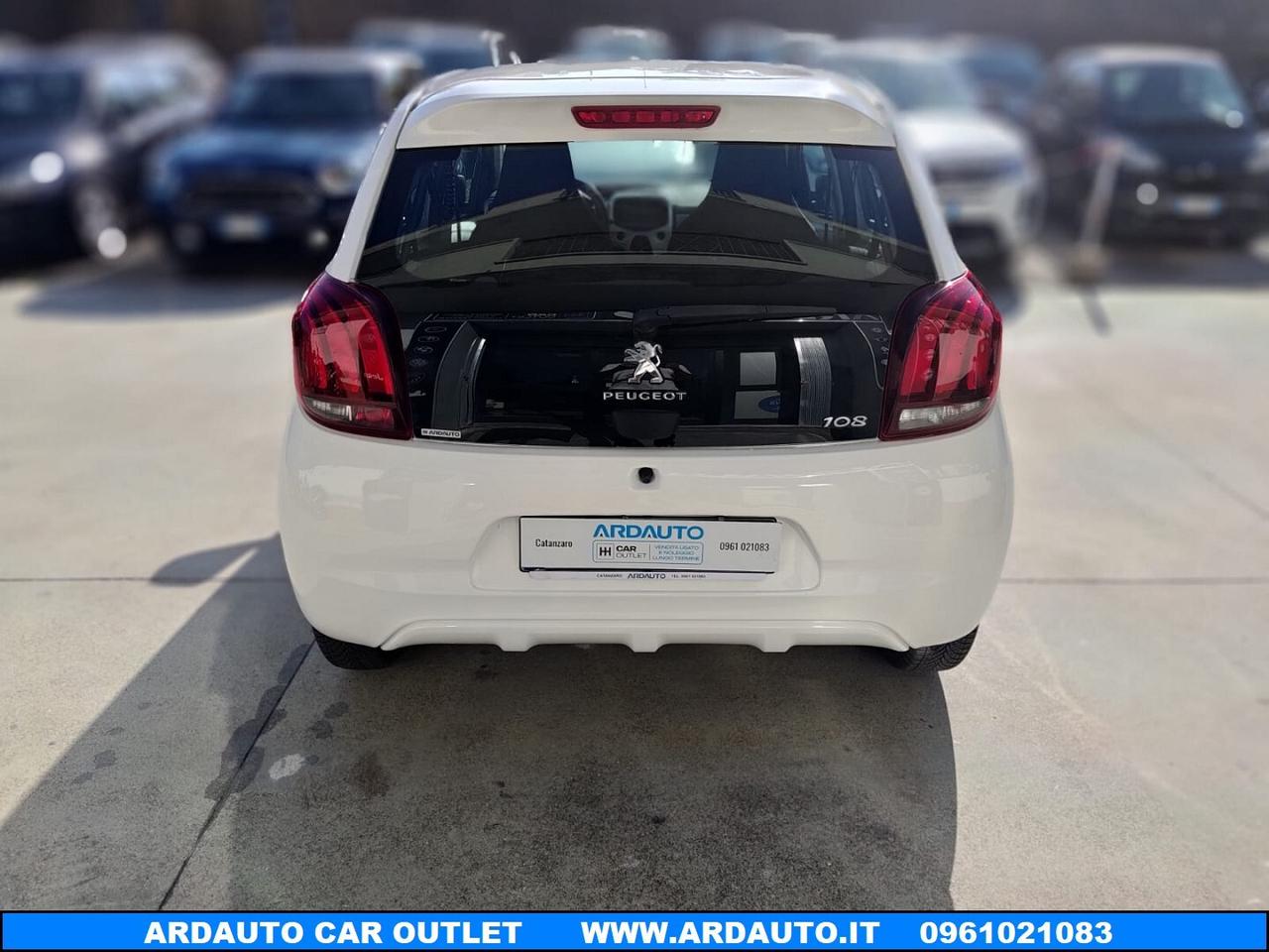 Peugeot 108 1.0 Vti active 5 porte 69 cv