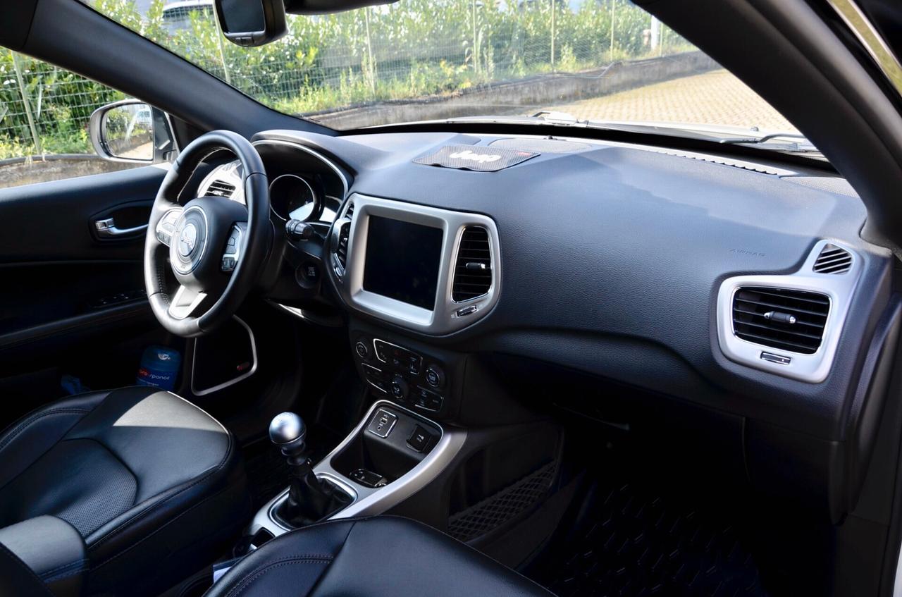 JEEP COMPASS 1.4 M-AIR S 2wd 140cv, UNICOPROP, SERVICE CON FATTURE, EURO 6D, HI-FI BEATS, NAVI, RETROCAMERA, FARI LED, PERMUTE
