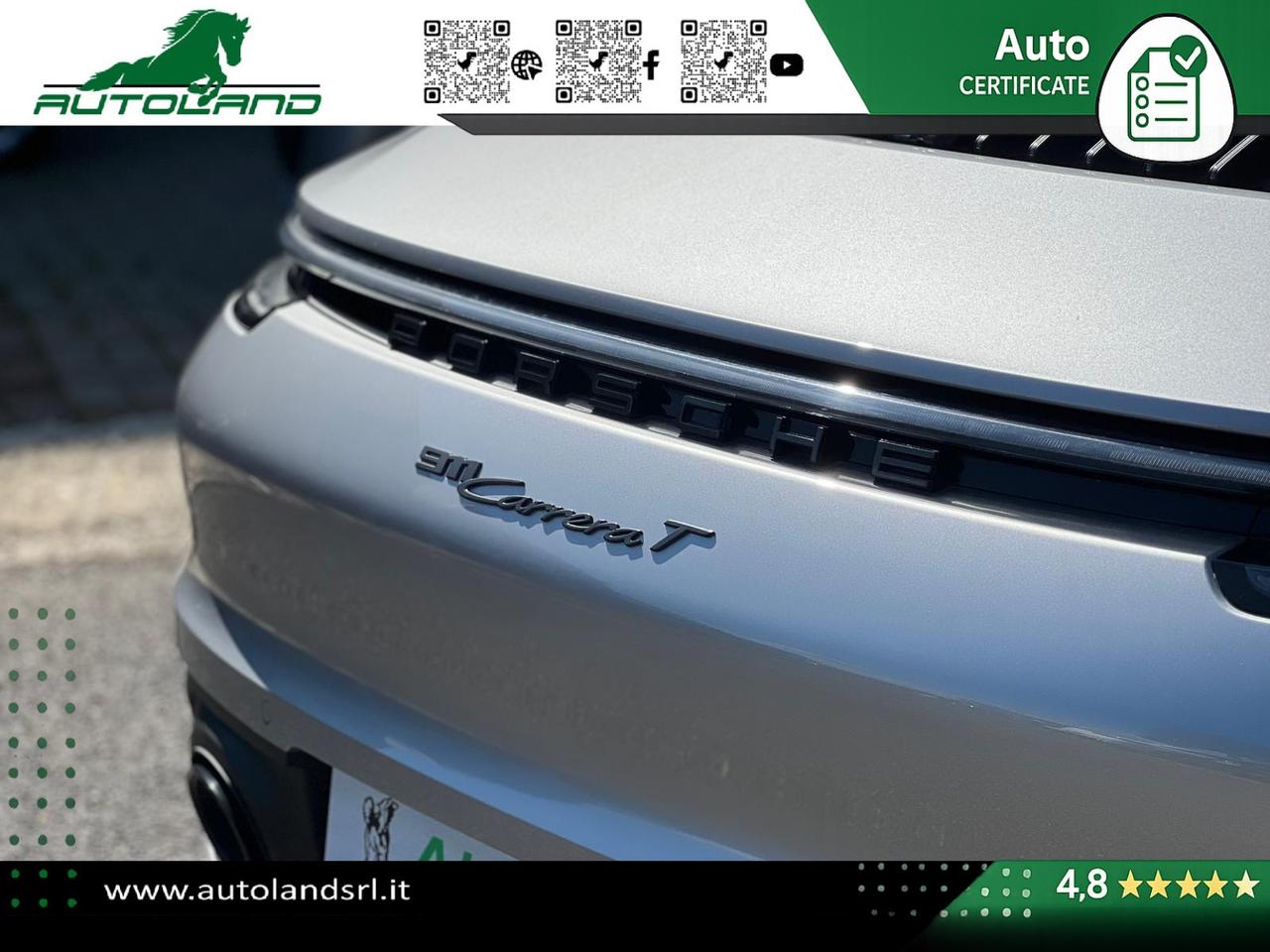 Porsche 992 Coupé 3.0 Carrera T auto UNIPRO UFFICIALE LIFT