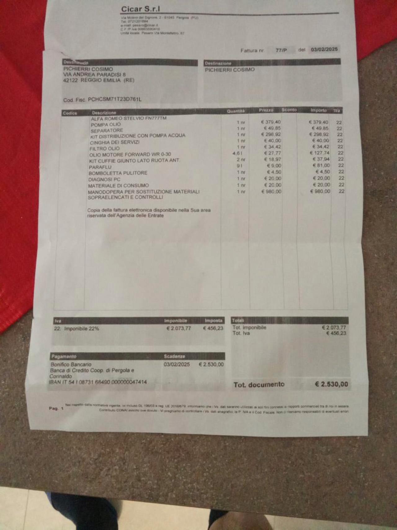 Alfa Romeo Stelvio 2.2 Turbodiesel 180 CV AT8 Q4 Business