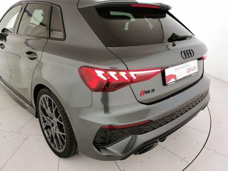 Audi A3 RS3 Sportback 2.5 tfsi performance quattro s-tronic freni carboceramici con PPF (pellicola protettiv