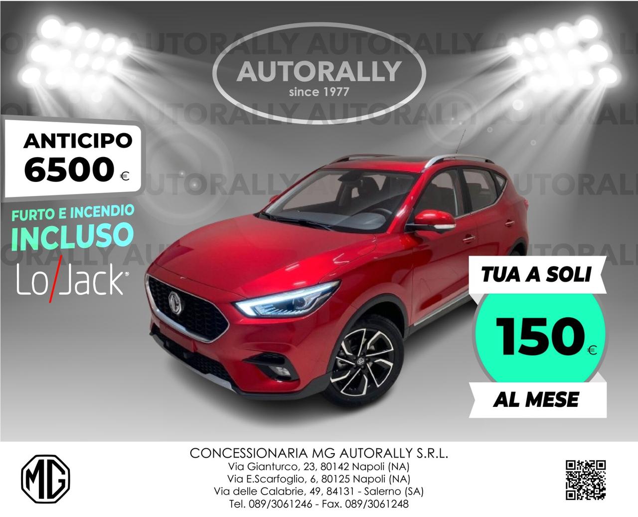 Mg ZS 1.0L Turbo Luxury *ANTIFURTO LOJACK OMAGGIO*