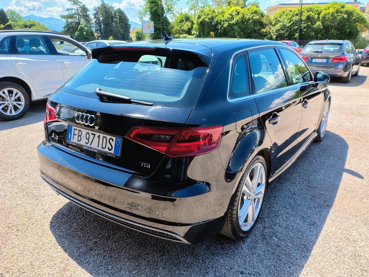 Audi A3 SPB 2.0 TDI 150 CV clean diesel S tronic S-LINE