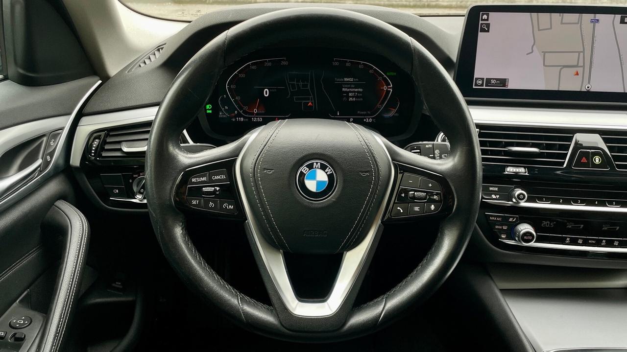 BMW 520D TOURING 2.0 LUXURY 190CV - FULL LED, PELLE, SEDILI ELETTRICI