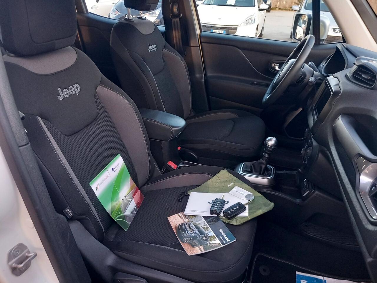 Jeep Renegade 1.6 Mjt 130 CV Limited km 57000 radar retrocamera cerchio r 17 GARANZIA