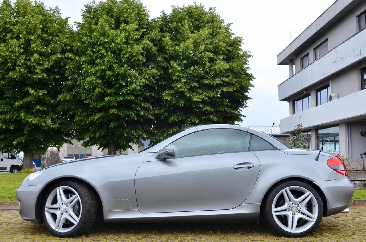 MERCEDES-BENZ SLK 200 SPORT 1.8 KOMPRESSOR 184cv AUTO, RESTYLING, SERVICE MERCEDES, BOLLO 4/27, HARMAN & KARDON, XENO, PERMUTE