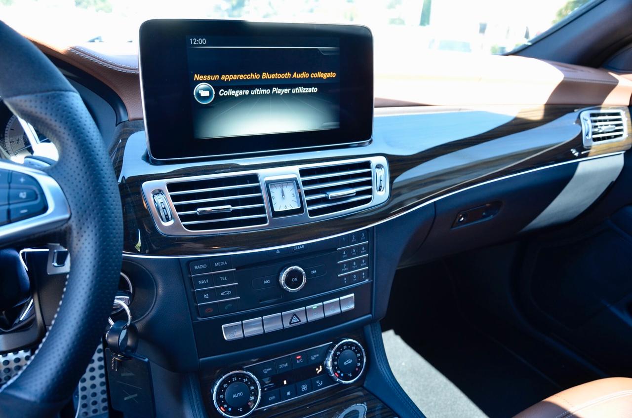 MERCEDES-BENZ CLS 350d PREMIUM AMG LINE 4MATIC 258cv AUTO, UFF ITALIANA, EURO 6B, NAVI, FARI LED, PERMUTE