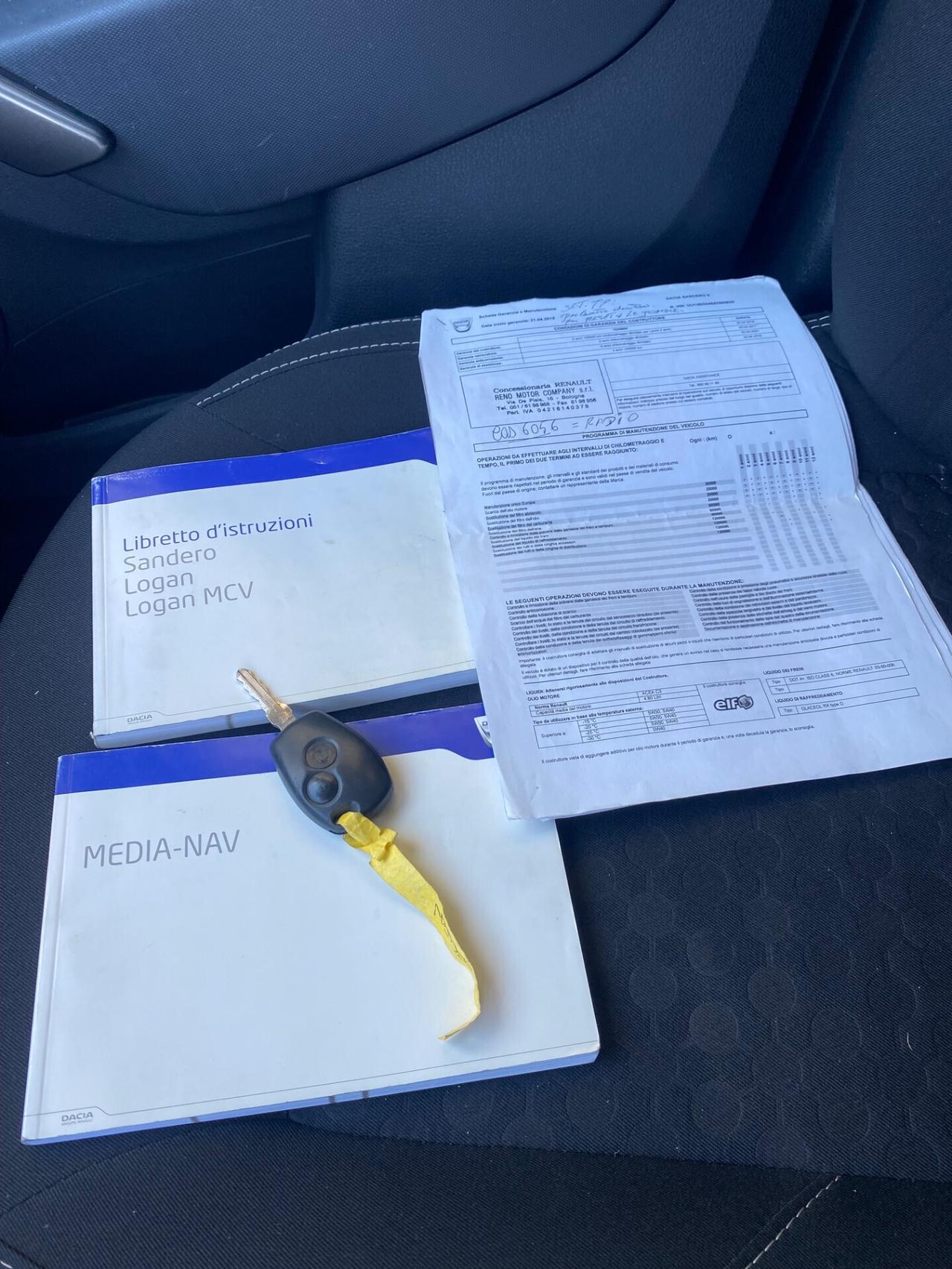 Dacia Sandero 1.5 dCi Anno 2015 Full Navi