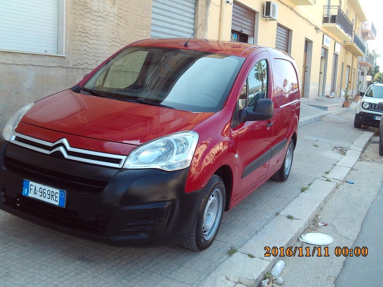 Citroen Berlingo 1.6 HDi 90 Van 3 posti Club L1