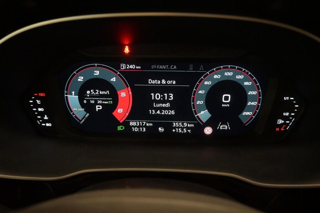 AUDI Q3 35 TDI 150CV S-TRONIC BUSINESS SPORT ( FARI LED - VIRTUAL COCKPIT - ADAPTIVE CRUISE - NAVI - MIRROR - PDC - TELECAMERA POST. - CERCHI 18 )