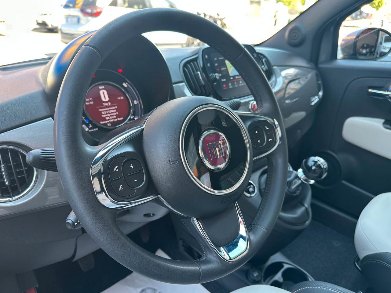 Fiat 500 1.0 Hybrid Dolcevita Unico Proprietario Fatturabile Interni Pelle